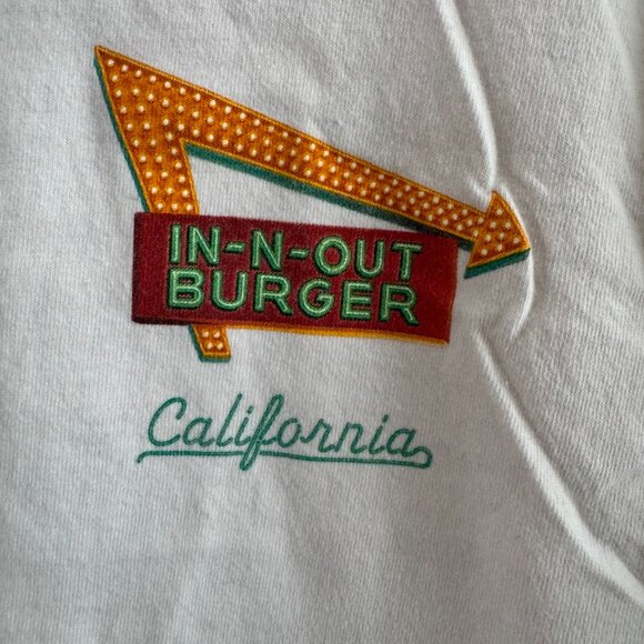 In-N-Out Burger California Cars Graphic Tee Size Medium - Picture 2 of 4